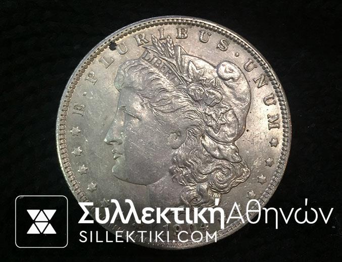 USA Dollar 1904 o AU/UNC